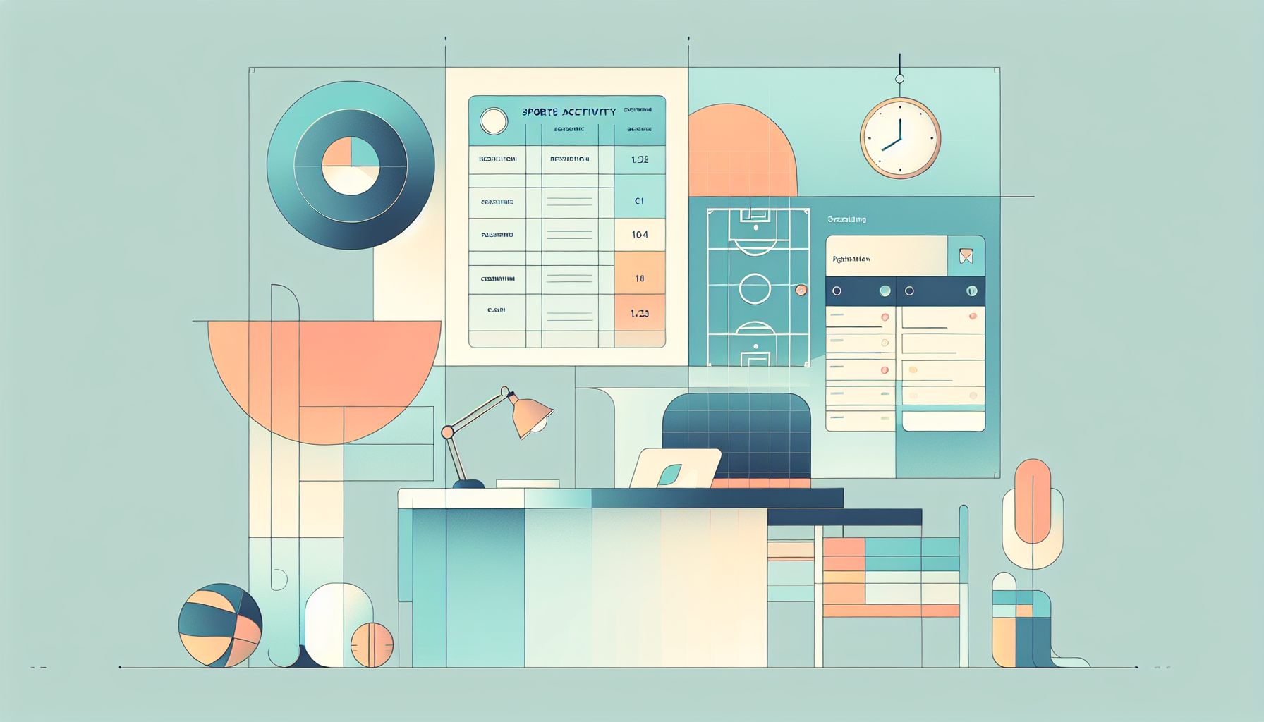 Vidinės sporto veiklų rezervacijos sistema